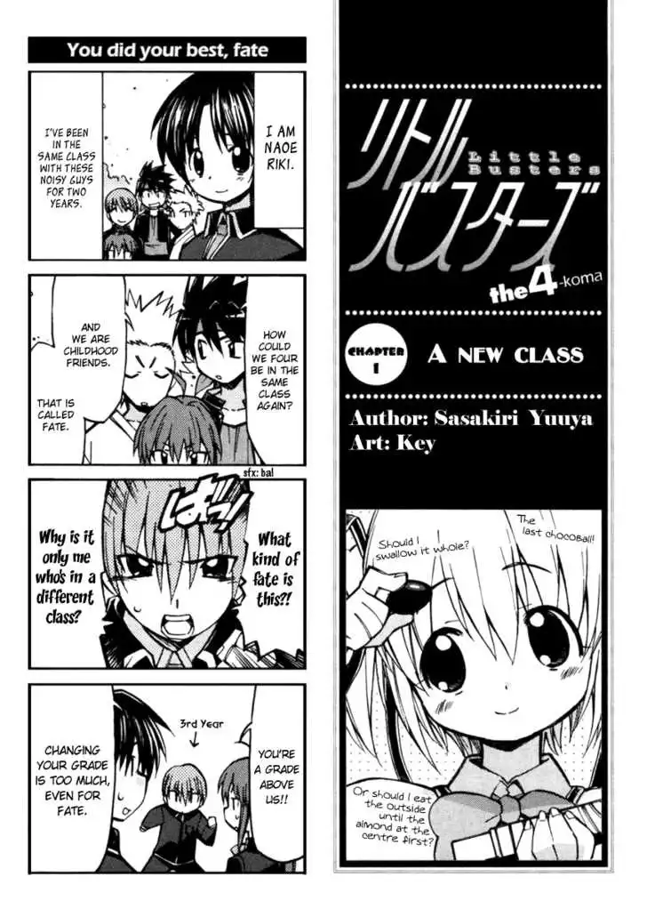 Little Busters! The 4-Koma Chapter 1 3